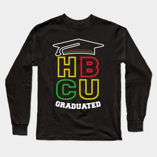 HBCU Graduated Historical Black College Alumni Long Sleeve T-Shirt